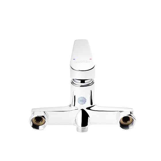 Змішувач для ванни Kroner KRP Brocken - C070 з душовим гарнітуром, хром Київ