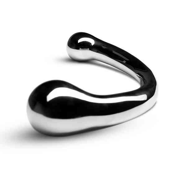 Металлический дилдо Sinner Gear Unbendable — The Curvey G-Spot Metal Dildo Sex Aura Киев