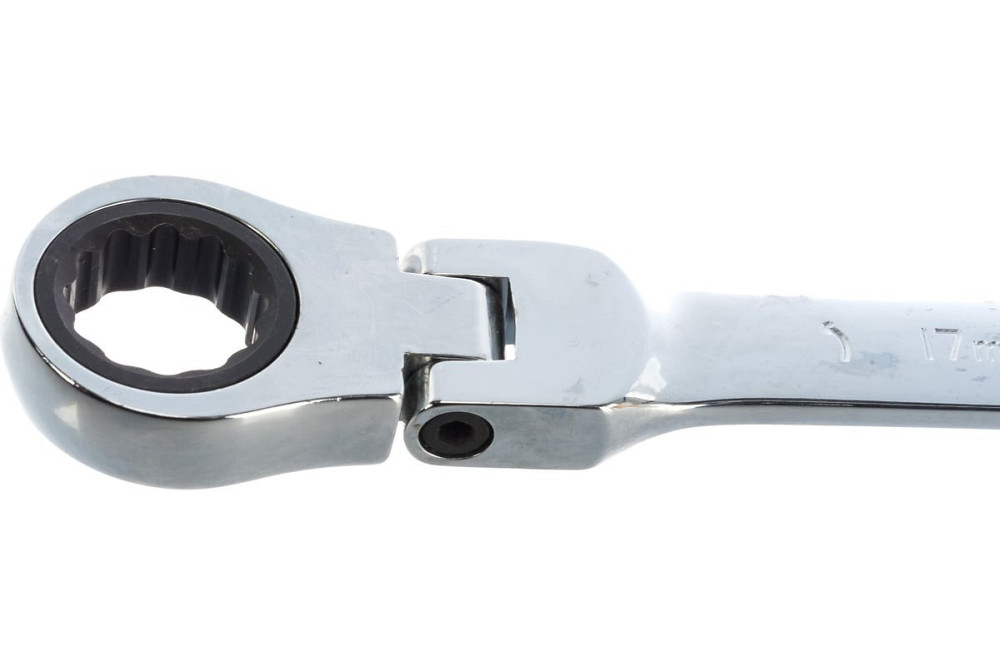 Ключ комбінований тріскачка з шарніром 17мм BaumAuto BM-600717F Одеса - фото 3