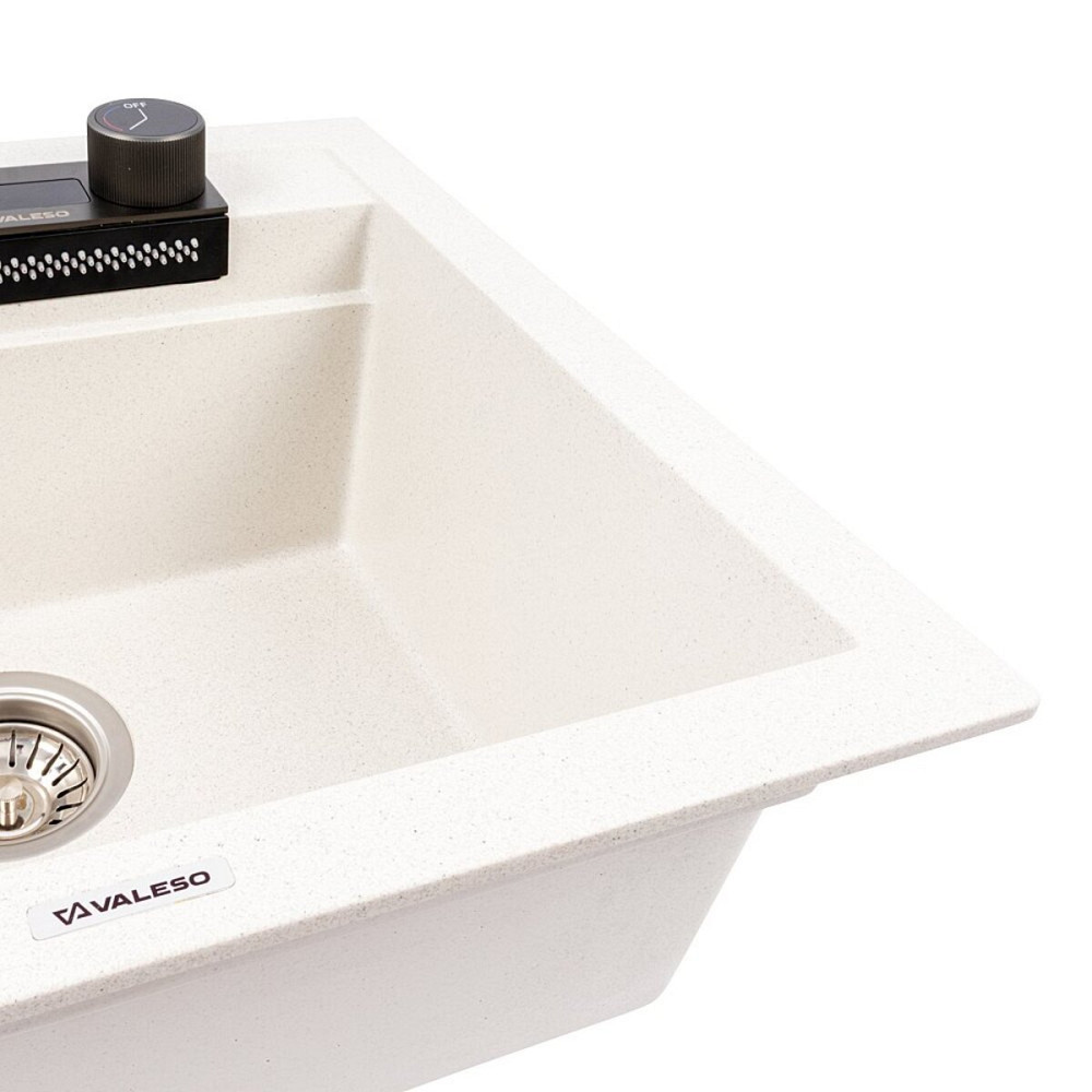 5149 VIVA матова Мийка гранітна VALESO (біла в крапку) Коломыя - изображение 6