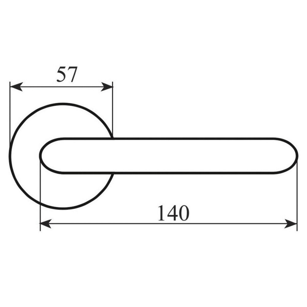 Ручка Fimet 147-269 F21 Flora никель R ф/с Киев - изображение 3