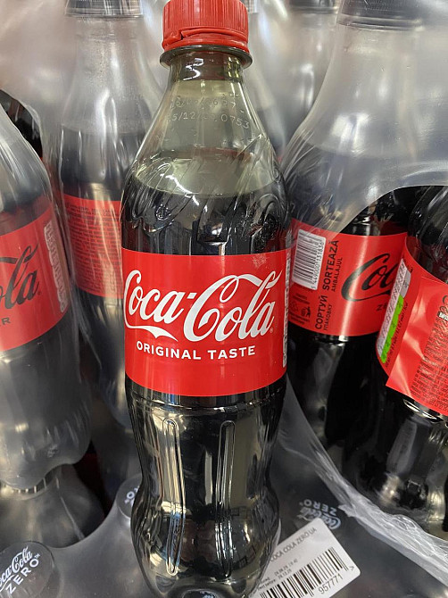 Coca-Cola Original Taste 0,5 л – газований безалкогольний напій | Класичний смак Київ - фото 1
