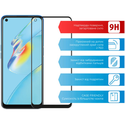 Скло захисне ACCLAB Full Glue Oppo A54 (1283126512674) Вінниця - фото 2