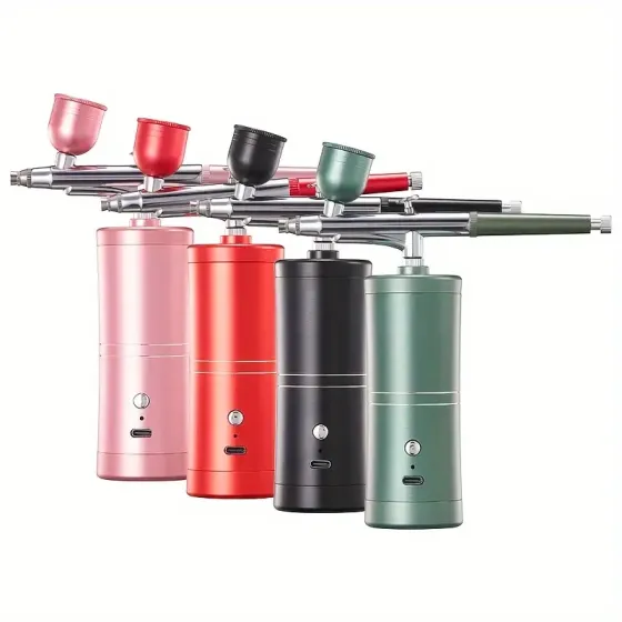 Аккумуляторный аэрограф для маникюра и татуировки Киев