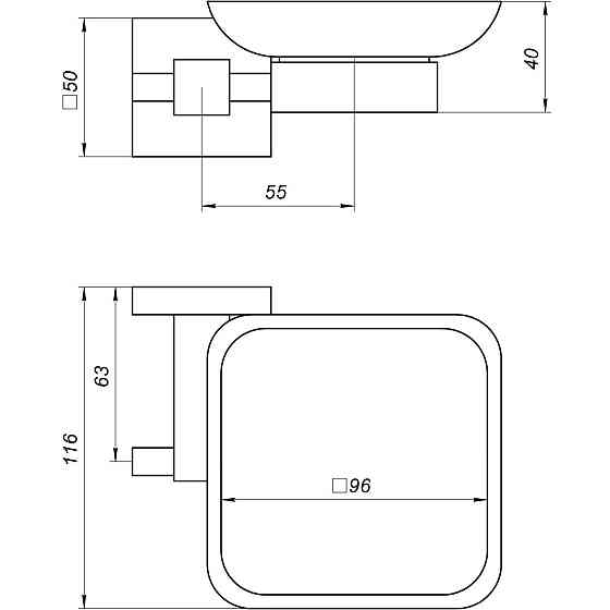 Мильниця одинарна Globus Lux SQ 9408 (000019466) Київ