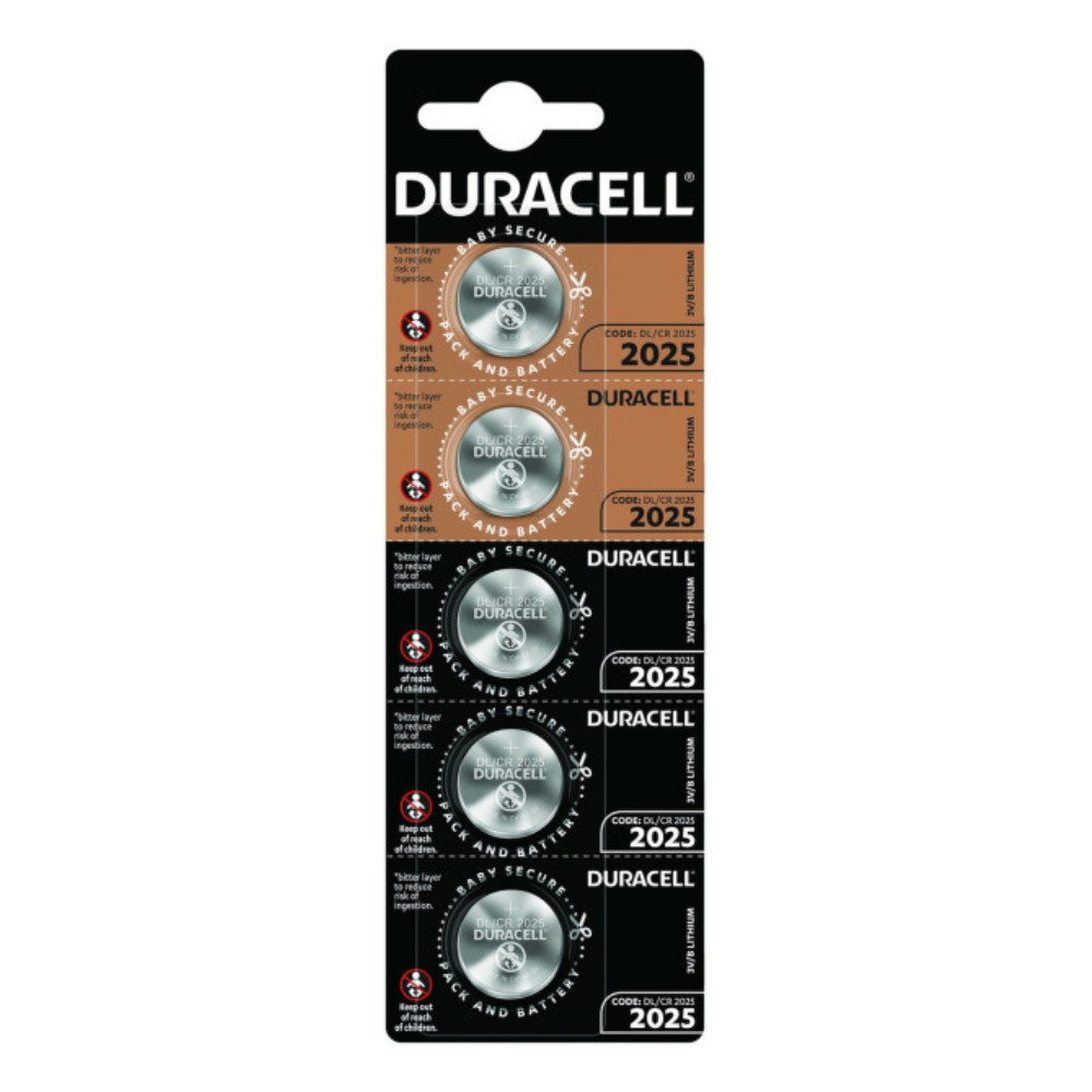 Батарейка Duracell CR2025 (5шт) Київ - фото 1