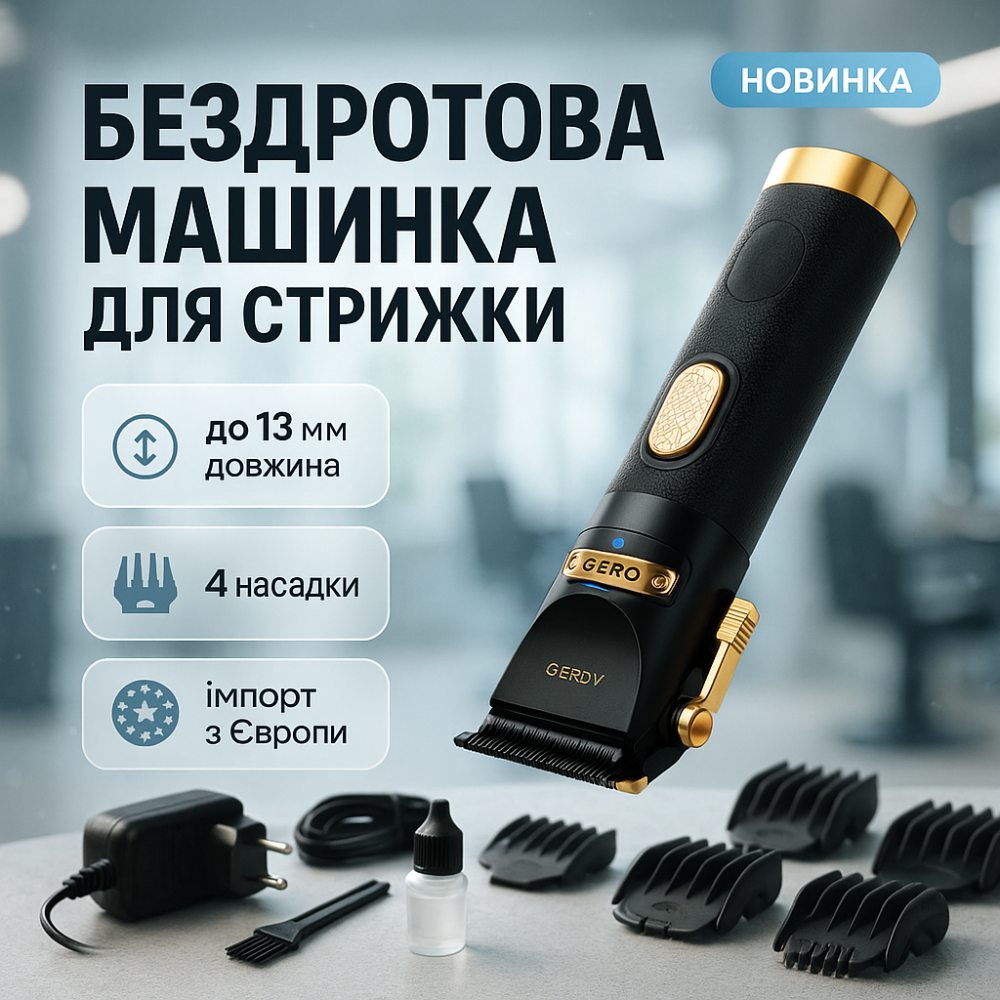 Машинка для стрижки волос в поездку Magio, Машинка для стрижки от акб Триммер волос портативный FE-18 Львов - изображение 17