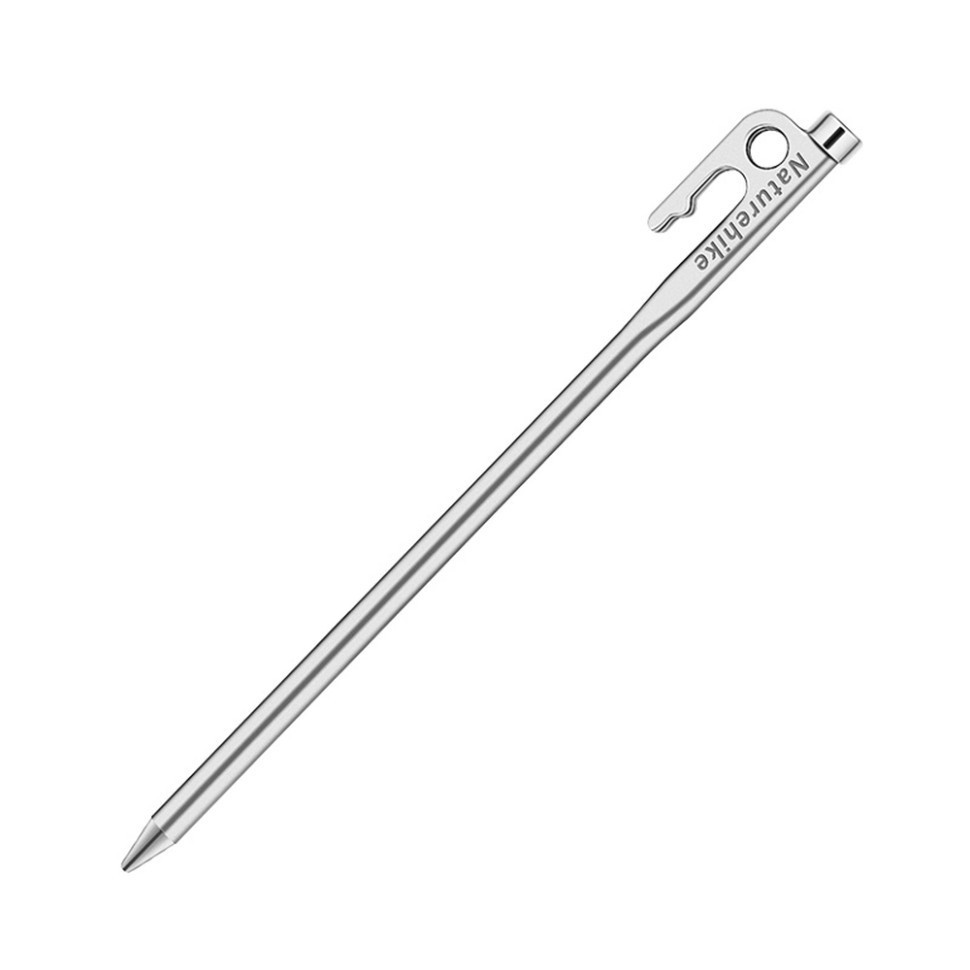 Колок стальный Naturehike NH19PJ014, 30 см, серый Киев - изображение 1