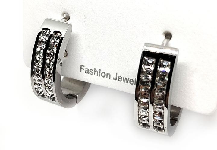 Сережки модні сріблясті Київ - фото 1