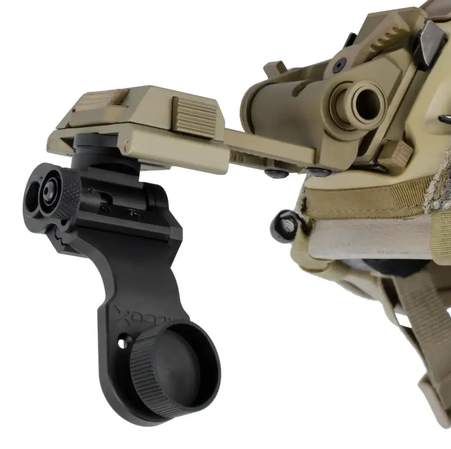 Кріплення адаптер Wilcox J-arm для приладу нічного бачення PVS-14 до L4G24 (метал) Чорний Вінниця - фото 7