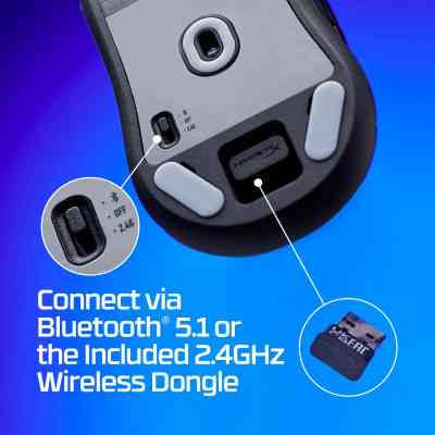 Мышка HyperX Pulsefire Haste 2 Mini Wireless Black (7D388AA) Винница