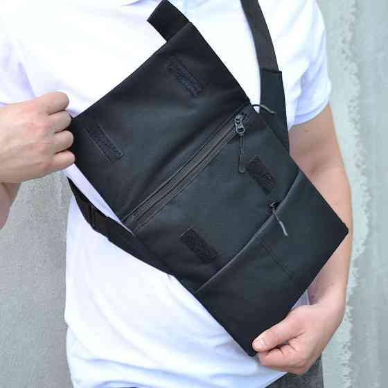 Набор: Сумка с кобурой + фонарь тактический POLICE BL-X71-P50 EH-87 Львов