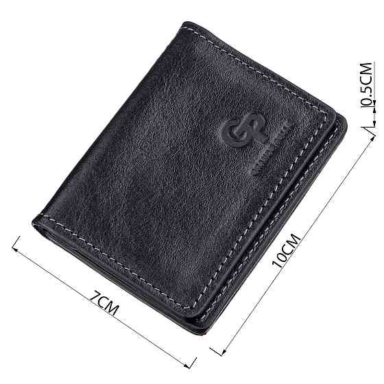 Обложка для водительских прав гладкая кожа GRANDE PELLE 11193 Черная Киев