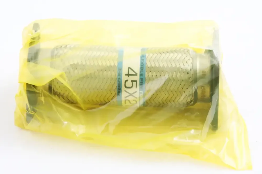 Гофра глушника Los 1.4 3-шарова з фланцями і кронштейном (45*200) Вінниця - фото 3