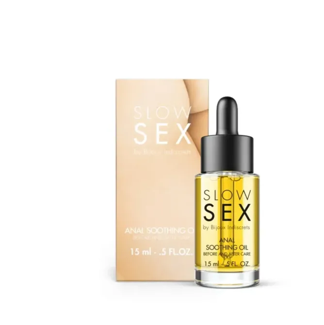 Олія для анального сексу Bijoux Indiscrets Slow Sex заспокійлива, 15 мл Sex Aura Київ - фото 8