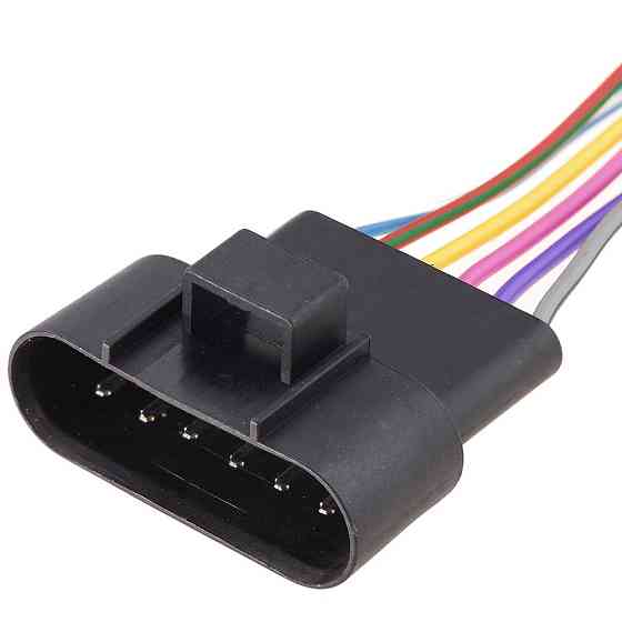 Разьем коннектор с проводом, 6-кон.,   Ford Америка, Япония универс., Моторный отсек, Ford, Mazda Киев