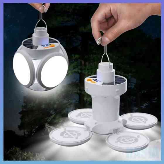 Фонарик мощный для кемпинга аккумуляторный, Аварийная лампа фонарь лампа для рыбалки DC-66 Львов