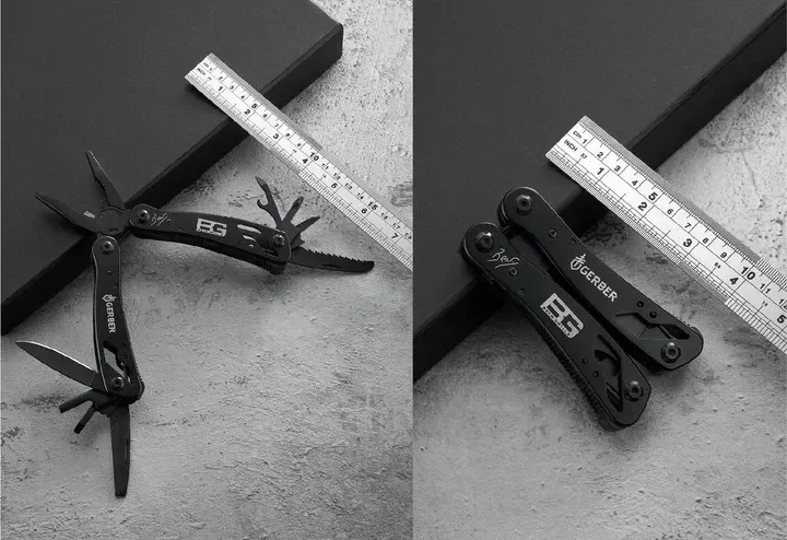 Мультитул Gerber Bear Grylls с набором бит (насадок) и пасатижами 9 в 1 Одесса - изображение 7
