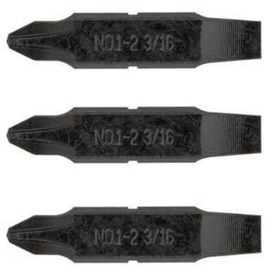 Набор бит для мультитула Leatherman 3шт крестовая PHILLIPS 1-2 и плоская 3/16" (931024) Винница