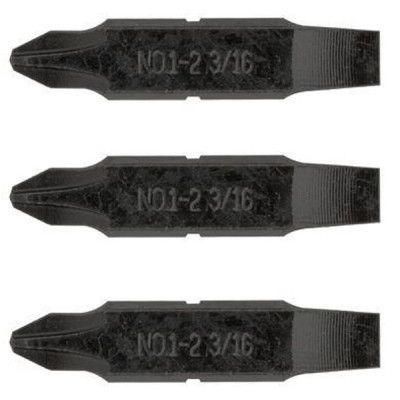 Набор бит для мультитула Leatherman 3шт крестовая PHILLIPS 1-2 и плоская 3/16" (931024) Винница - изображение 1