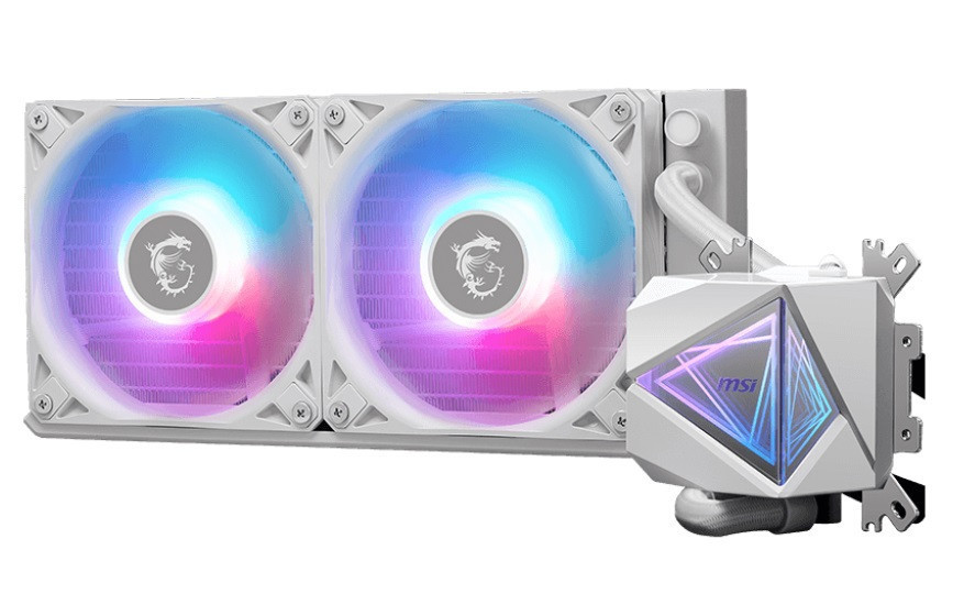 Система водяного охолодження MSI MAG CoreLiquid I240 White Білий Харків - фото 4
