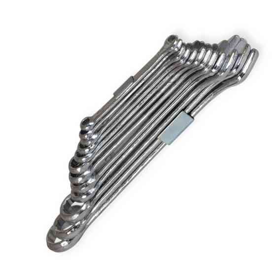Набор ключей рожково-накидных 6-22 мм 12 шт (полиет. у-ка) Grad Мукачево