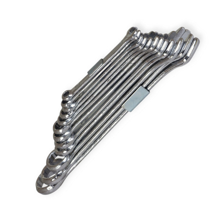 Набор ключей рожково-накидных 6-22 мм 12 шт (полиет. у-ка) Grad Мукачево - изображение 1