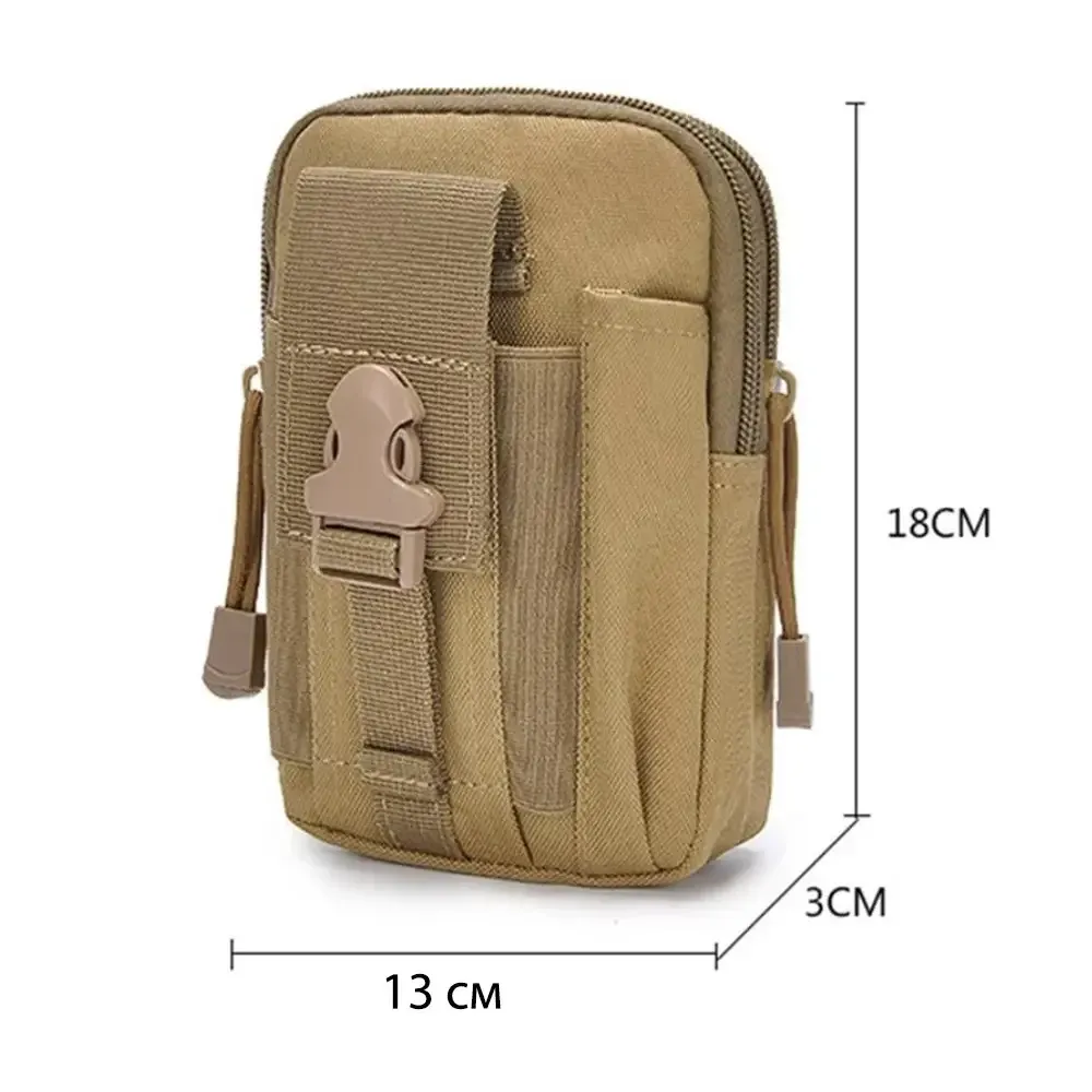Поясная сумка тактическая (18х13х3см) A50,Песочная SBR Киев - изображение 10