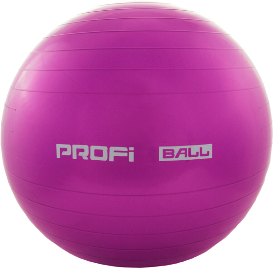 М'яч для фітнесу, фітбол, жимбол Profitball, 75 рожевий Бровари