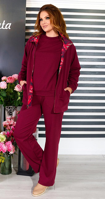 Прогулянковий костюм-трійка (48) Київ - фото 2