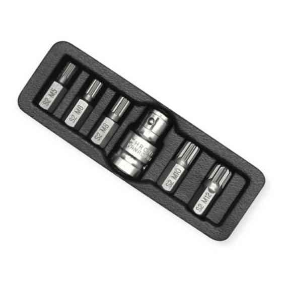 Набор бит 10мм с переход. 1/2