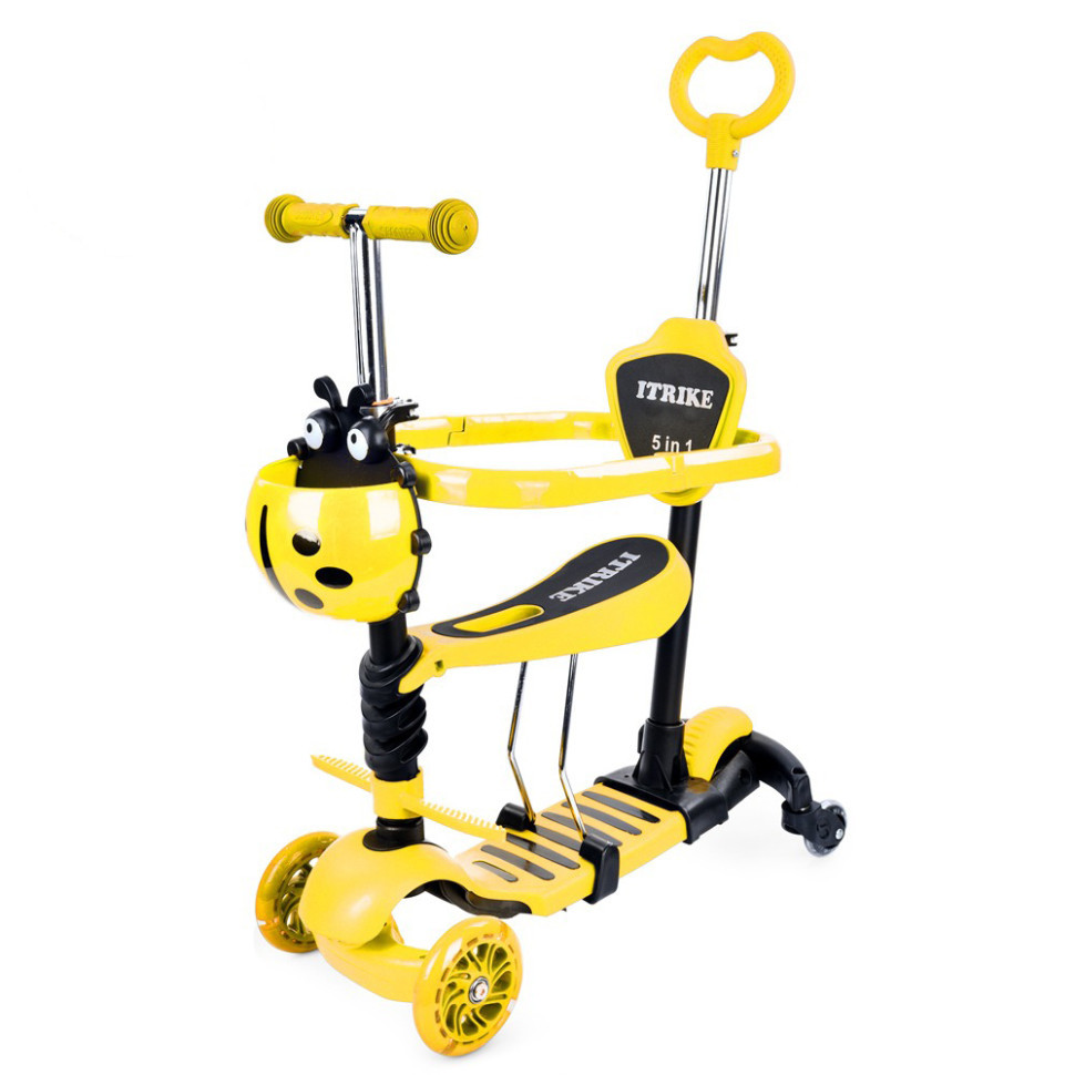 Самокат дитячий 3-х колісний 5 в 1 JR3-101-Y, до 25 кг Вінниця - фото 1