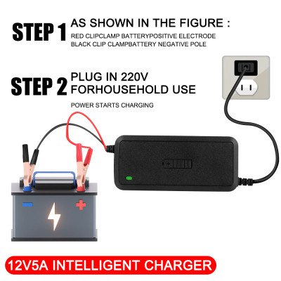 Зарядний пристрій для автомобільного акумулятора XoKo XK-CC12-5A Вінниця - фото 3