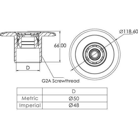 Форсунка для бассейна Emaux EM4410 бетон 5m3/h (сопло 