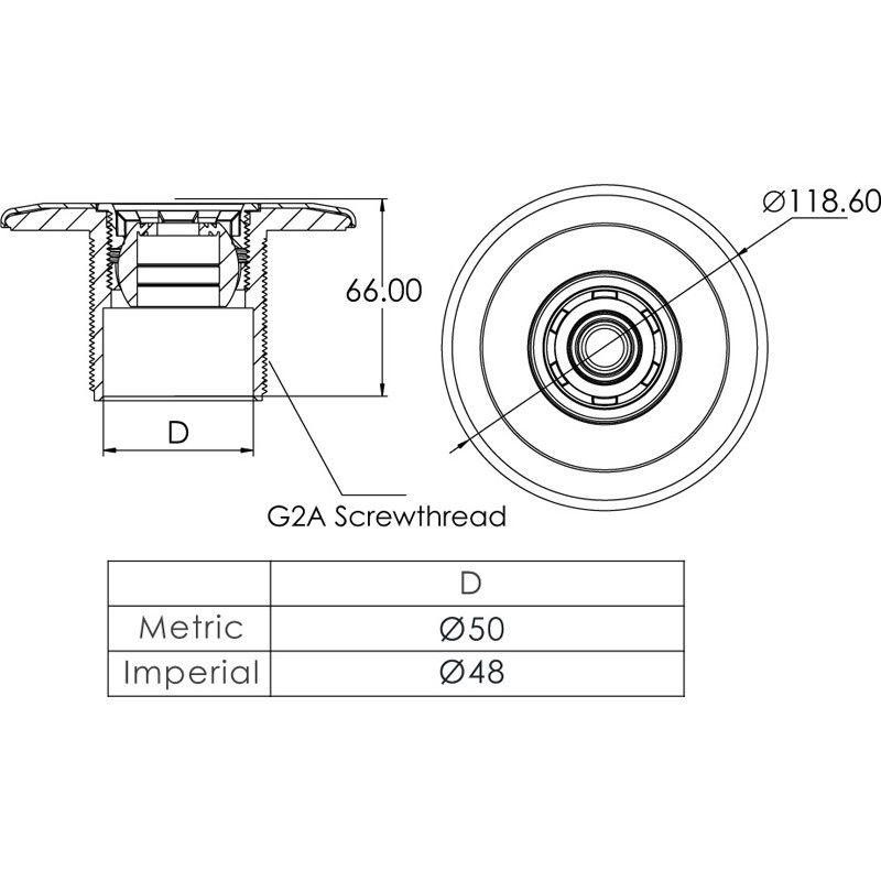 Форсунка для бассейна Emaux EM4410 бетон 5m3/h (сопло 