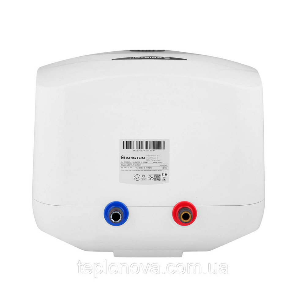Водонагрівач Ariston Andris Rs 15U/3 з мокрим ТЕНом 3100634 Чернівці - фото 5