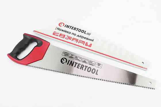 Ножівка по дереву 500мм, 7TPI, загартований зуб, 3D заточування HT-3106 Київ