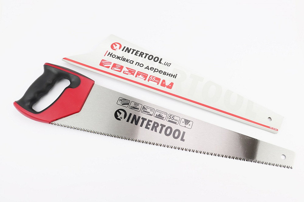 Ножівка по дереву 500мм, 7TPI, загартований зуб, 3D заточування HT-3106 Київ - фото 1