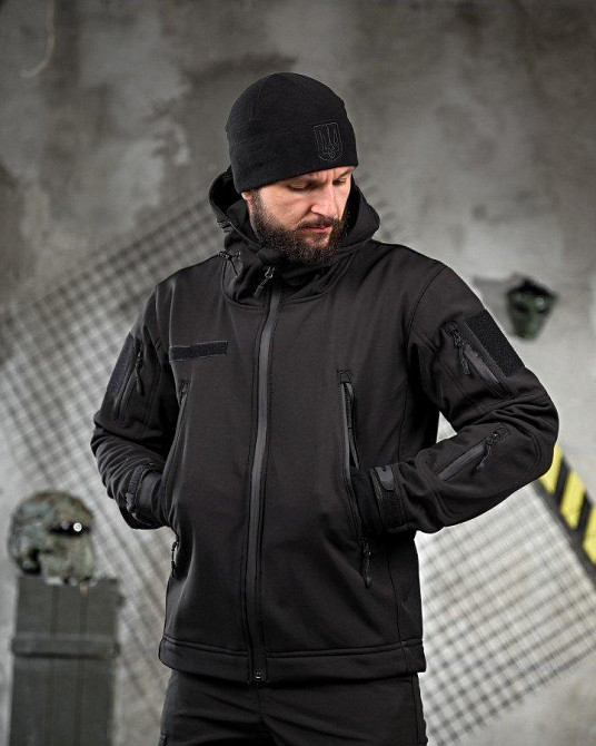 Тактический костюм софтшел 6в1 полиция  ПП7865 Одесса - изображение 18