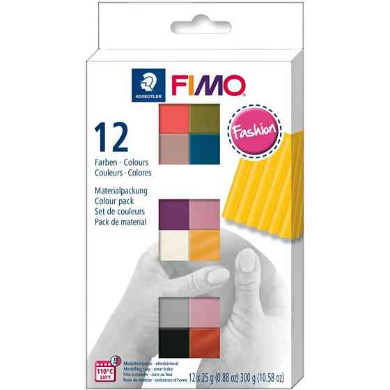 Набор пластики “Fashion Colours” 12х25г Fimo Киев
