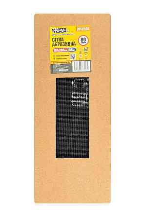 MASTERTOOL Сітка абразивна MASTERTOOL зерно 80 107х280 мм 08-0208 Киев
