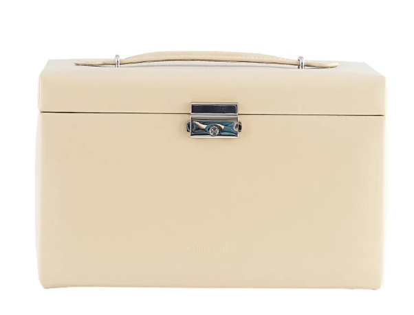 Скринька для коштовностей Friedrich Lederwaren Cordoba на 4 відділення (24х15,5х15 см) Бежево-коричневий Київ - фото 5