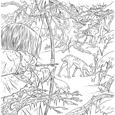 Книга Двір шипів і троянд. Розмальовка - Сара Дж. Маас Vivat (9786171712812) Винница - изображение 10