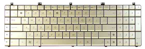 Клавиатура для ноутбука Asus N Series (N55, N75) X Series (X5QS) Silverly, RU Вінниця