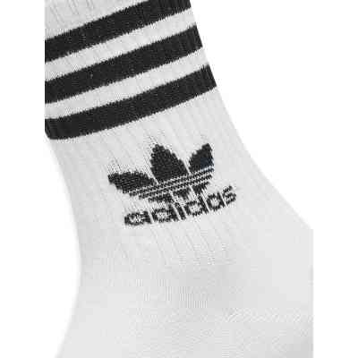 Шкарпетки Adidas Crew Sock 3str IL5023 білий сірий, чорний S (37-39) (4066762038404) Вінниця
