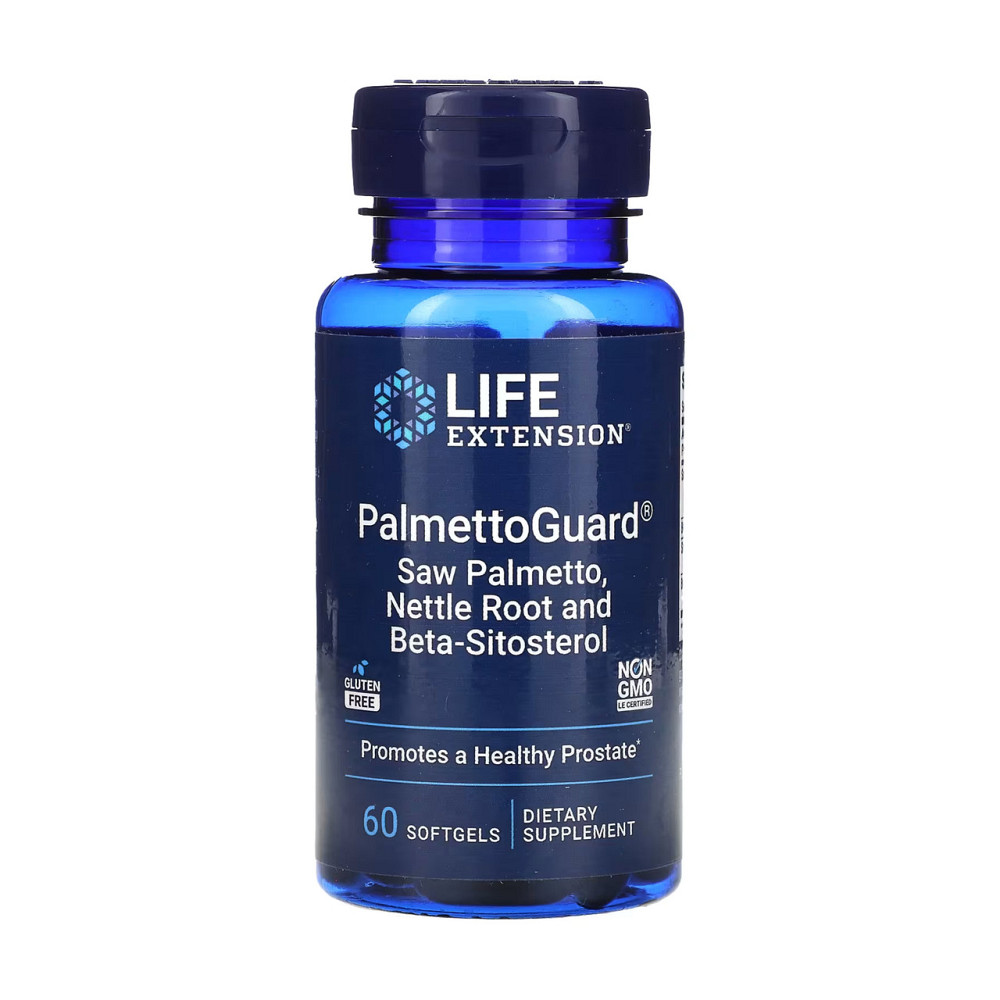 Комплекс для чоловічого здоров'я PalmettoGuard® Saw Palmetto/Nettle Root Formula with Beta-Sitosterol 60капс Київ - фото 1