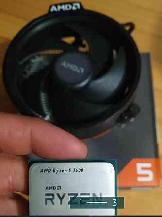Процесор: AMD Ryzen 5 3600+ бічний кулер. Київ