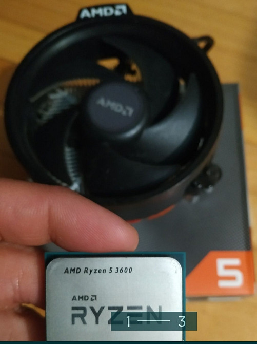 Процесор: AMD Ryzen 5 3600+ бічний кулер. Київ - фото 2