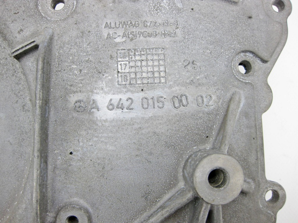 Mercedes-Benz  A6420100133 Передня кришка картера ГРМ двигуна OM642 V6 3.0 cdi S-Class W222 GLE Coupe C292 G-Class W463 Одесса - изображение 9