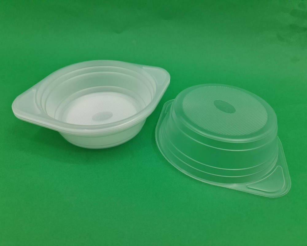 Тарілка одноразова поліпропіленова 500 мл — вага 7,5 г PP придатна для мікрохвильової печі (50 шт.) Харків - фото 4